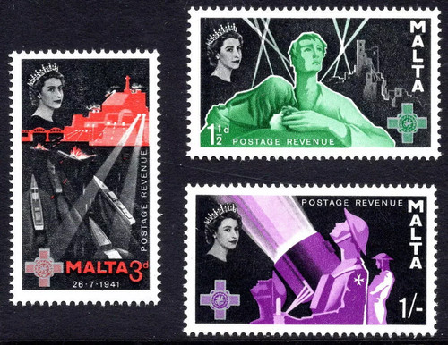 Malta 1958 george cross - george,