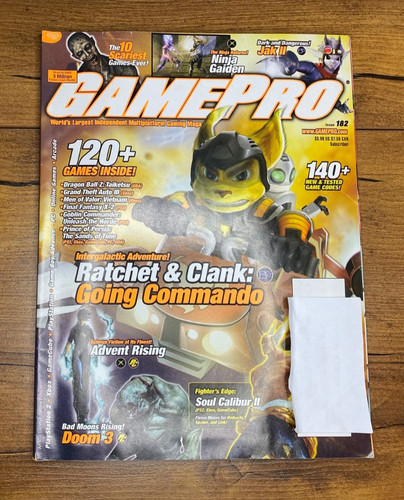 Vintage gamepro issue 182 - gamepro,