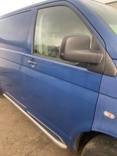 VW TRANSPORTER T5 DOOR BARE DRIVERS FRONT RIGHT BLUE LL5M SEE PICTURES 03-09