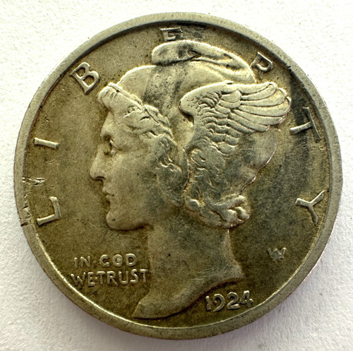 1924 usa dime - 1924,