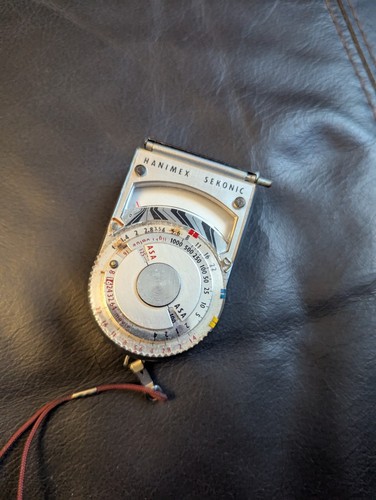 Hanimex sekonic light meter - hanimex,