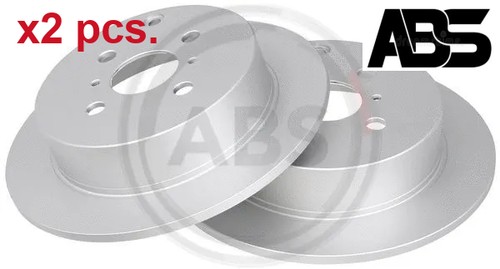 Pcs rear brake disc set - pcs,