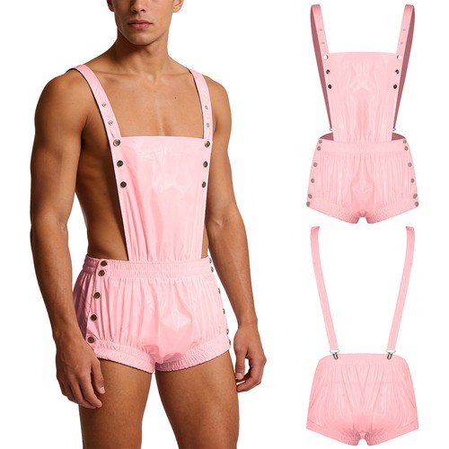 Men shiny metallic - men,
