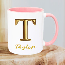 Personalised Name Mug Custom Coffee Cup Friends Gift Birthday Christmas Him Her