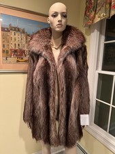 30" Knee Length Real Silver