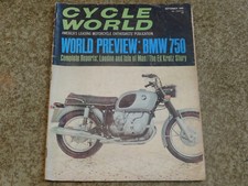 1969 Cycle World Motorcycle