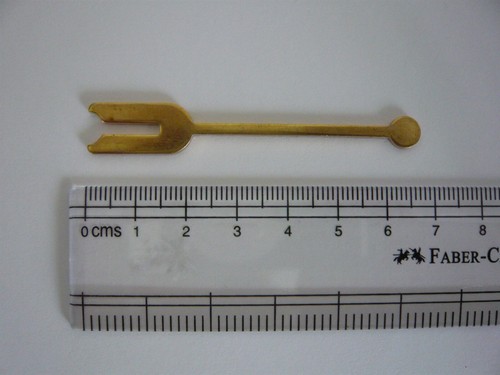 Brass french pendulum clock - brass,