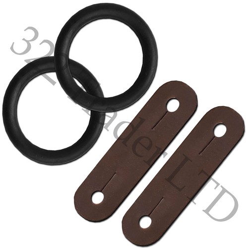 Peacock stirrups rubber rings - peacock,
