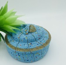 Maasai Bead Wire Jewelry Box