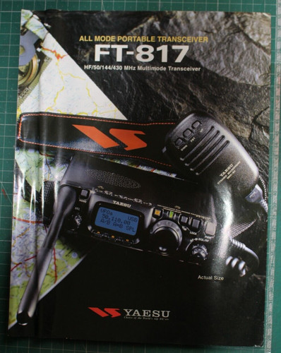 Yaesu 817 sales brochure - sales,
