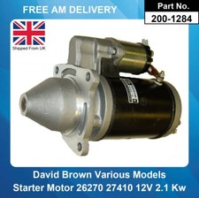 Starter Motor For David Brown