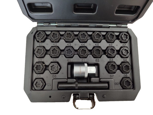 Bmw locking wheel nut removal - locking,