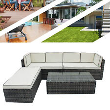 5 Seater Rattan Garden