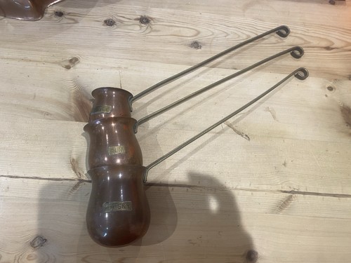 Vintage brass handled and