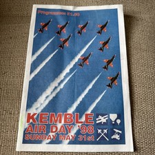 Kemble Air Day 1998 Airshow Programme Cotswold Airport