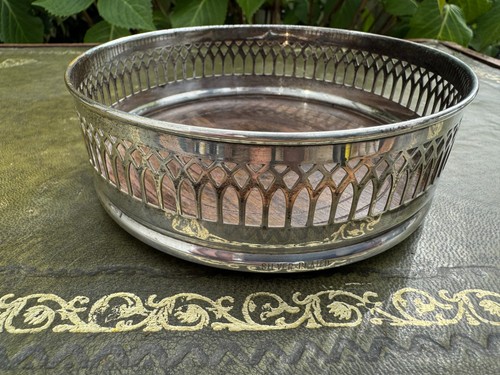 Vintage silver plated - plated, wine