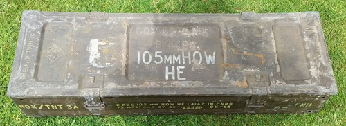 Vintage used military metal - used,