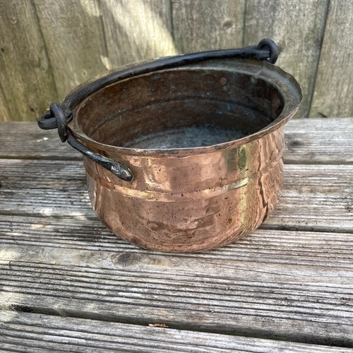 Antique copper hand hammered - copper,