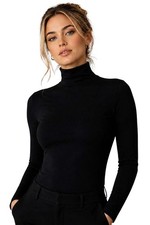 Women turtleneck long sleeve - long,