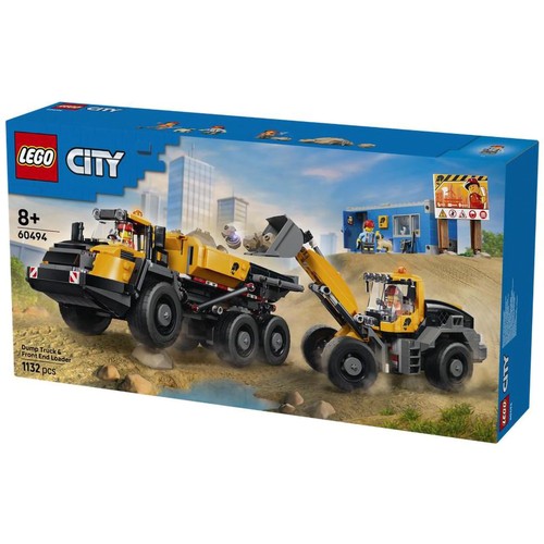 Lego city construction dump - city,