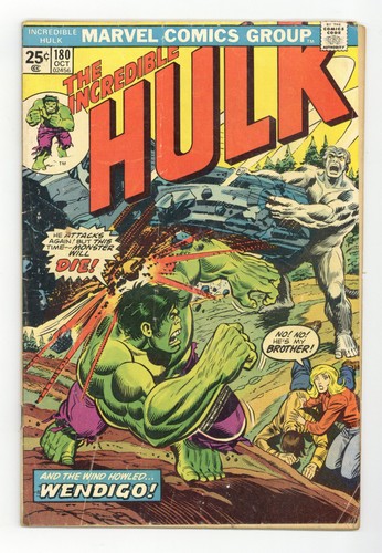 Incredible hulk 180 1 - incredible, #180