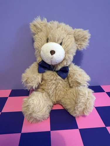 Tesco small light brown teddy - brown,