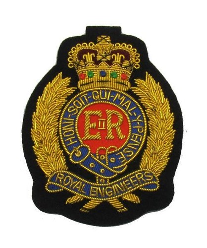 Badge royal engineers blazer - badge,