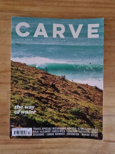 Carve surfing magazine issue - surfing,