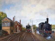 Original oil painting on wood