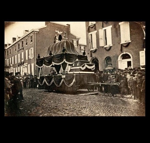 Abraham lincoln funeral photo - funeral,