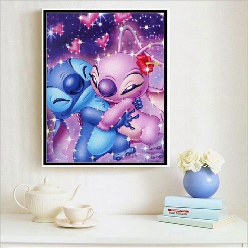 Stitch angel love - 5d,