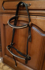 INHAND CLENCHER BRIDLE BLACK