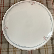 Royal Doulton Gateau Cake Plate & Server Carnation Pattern Bone China
