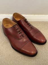 John Spencer Tecnic Mens Formal Shoes Oxford Derby Made In England UK 10.5 - NEW