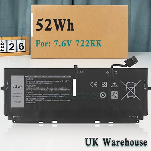 Battery 722kk 2xxfw for dell - battery,