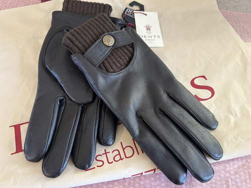 Bnwt dents mens black - bnwt,