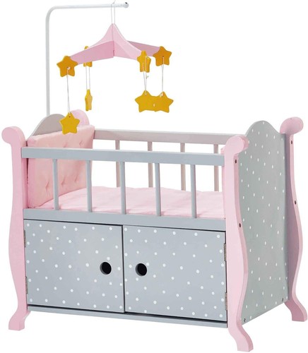 Wooden baby doll cot - baby,