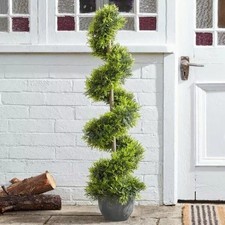 Artificial Cypress Topiary