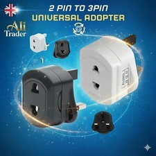 2 Pin to 3 Pin UK Battery