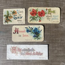 4 Original Vintage Victorian