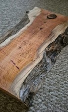 Yew Hardwood Live Edge Board