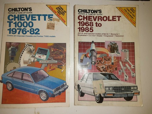 Chilton repair manuals - repair,