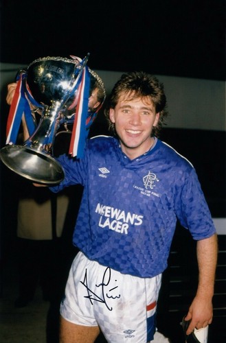 Ally mccoist rangers - ally, signed