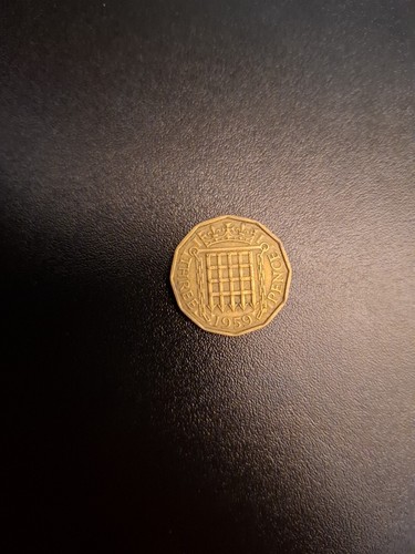 1959 queen elizabeth brass - elizabeth, 3p