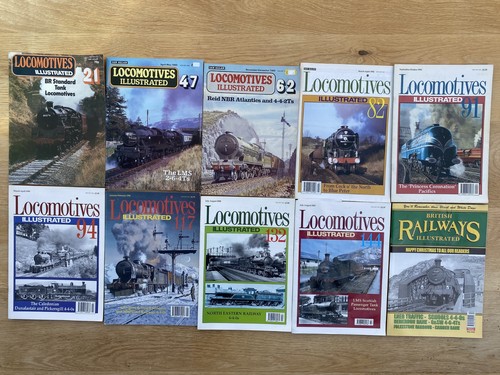 Locomotives illustrated - locomotives,
