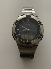 Casio Men's Wave Ceptor Analogue Digital Watch WVA-105H Japan Vintage