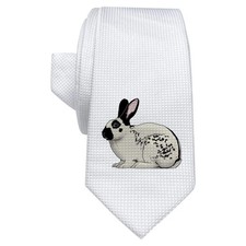 'English Spot Rabbit' White