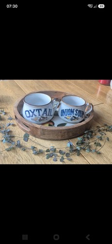Vintage retro soup - vintage, mugs