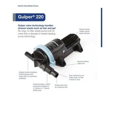 Whale Gulper 220 Grey Waste