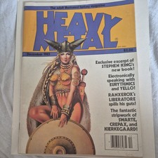 Heavy metal fantasy magazine - metal,